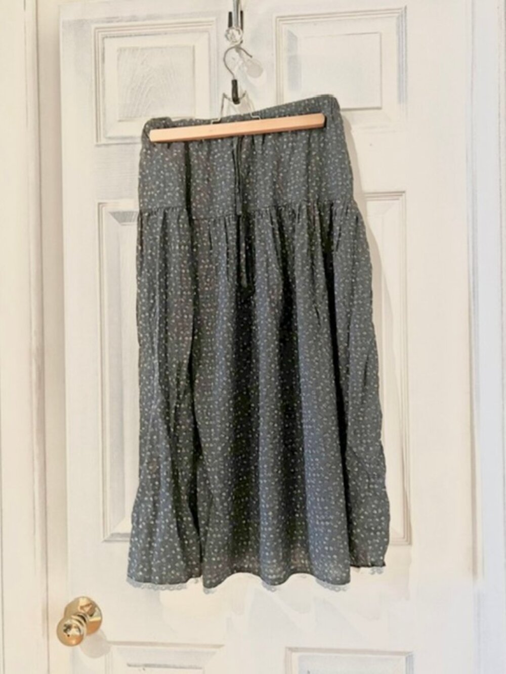 Flouncy Tiered Floral Summer Skirt